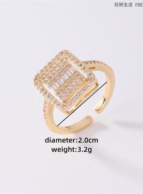 步离镯钛钢蓬沉香如屑周边步离镯颜淡同款镶皓石开口古风手戒子