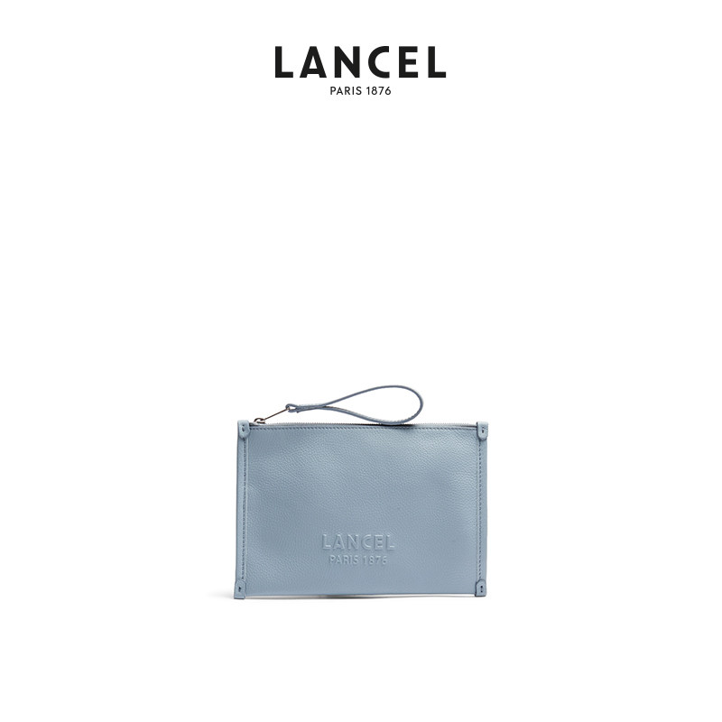 【新品】LANCEL/兰姿 JOUR系列小号手拿包真皮牛皮法国轻奢女包