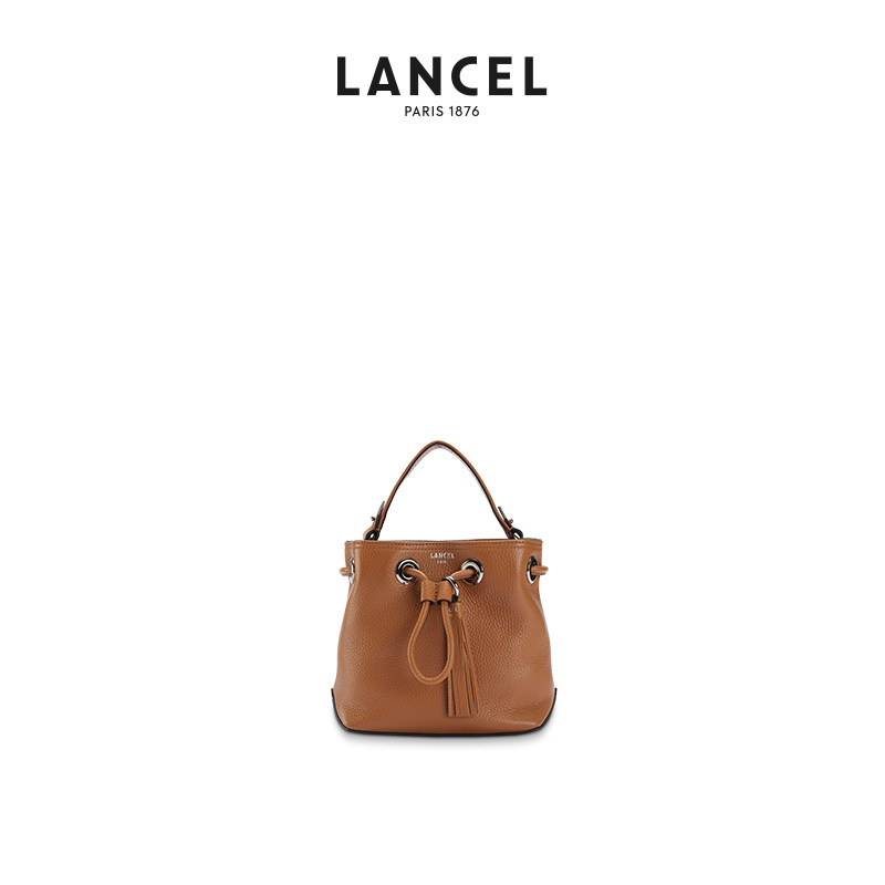 LANCEL/兰姿 SACHA系列水桶包 迷你手提包 法国轻奢女包