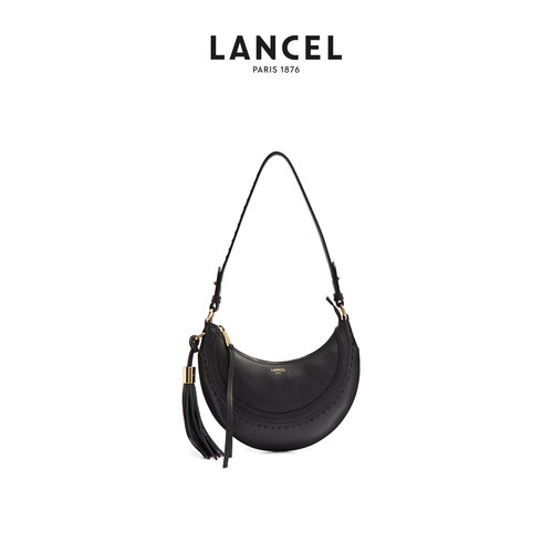 【新品】LANCEL/兰姿 HOBOHEME系列小号腋下包 单肩流浪包