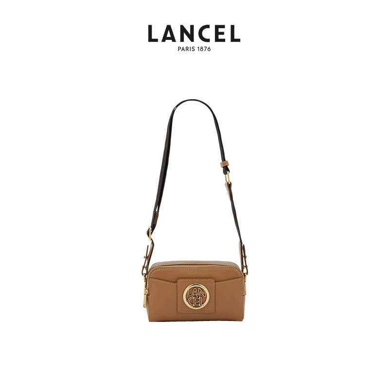 LANCEL/兰姿 Roxane小号相机包单肩斜挎包法国小众轻奢女皮包品牌