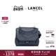 LANCEL 真皮牛皮通勤包黑色 豆腐包 兰姿 Ninon小号链条包小方包