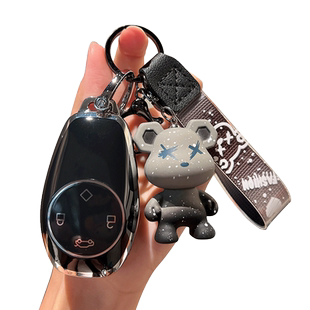 适用于零跑t03钥匙套2021款c11领跑s01汽车遥控钥匙包保护壳扣女