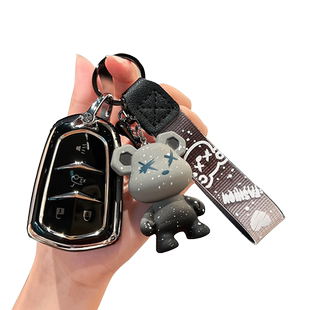 适用凯迪拉克钥匙套xt5 xt4 xt6 ct5 ct6 ct4款xts壳atsl车钥匙包