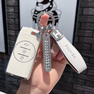 适用于奇瑞瑞虎7钥匙套5x扣3x星途TX包揽月凌云追风ET-i车壳男女