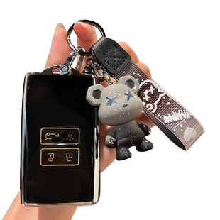 东风雷诺科雷嘉钥匙套科雷傲2022款雷诺汽车高档保护壳扣包用品