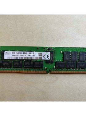 SK/现代原装 HMA84GR7CJR4N-VK 32GB 2RX4 PC4-2666V-R服务器内存