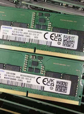 8G DDR5 4800 Memory M425R1GB4BB0-CQK0L/D笔记本内存条