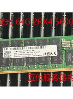 64G 2RX4 PC5 -5600B RDIMM服务器内存 DDR5 5600 ECC REG