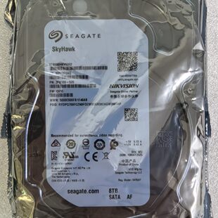 原包Seagate希捷海康ST8000HKVS002企业级8T录像视频安防监控硬盘