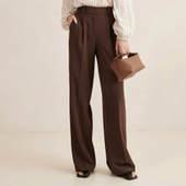 显瘦宽松通勤西服裤 抗皱神裤 WTZ23059 何仙儿｜2026女神限定