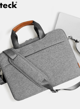 inateck电脑包适用16寸MacBookPro13.3air内胆包14防撞加厚保护笔记本戴尔男女单肩手提包斜挎包