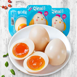 亲兮溏心蛋即食常温泉蛋富硒流心蛋卤味溏心鸡蛋卤蛋可生食鸡蛋做