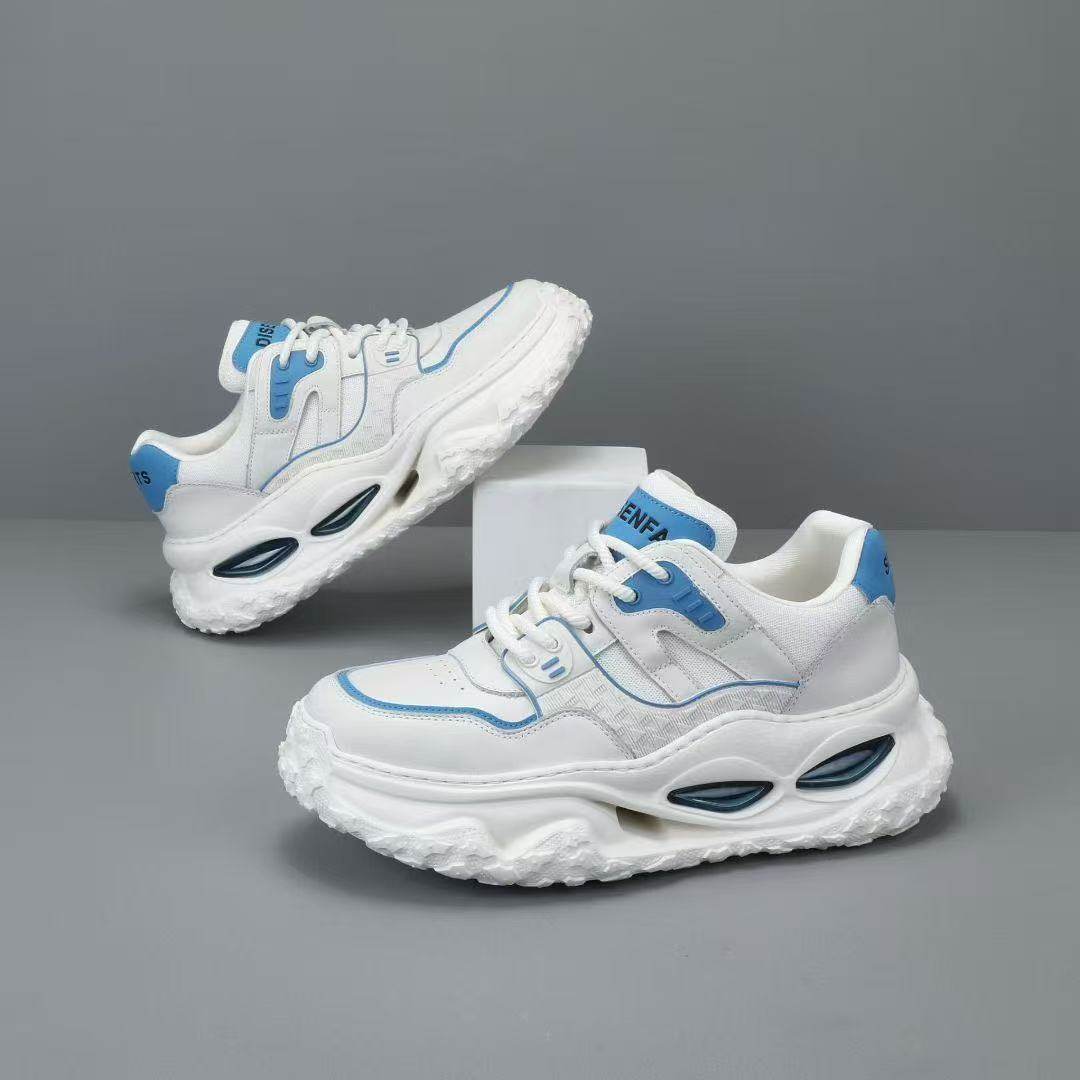 2026新款休闲风厚底老爹鞋男生增高透气运动鞋时尚百搭腿长气垫鞋,流行男鞋,老爹鞋,淘宝优惠券,粉丝福利购,淘宝优惠卷