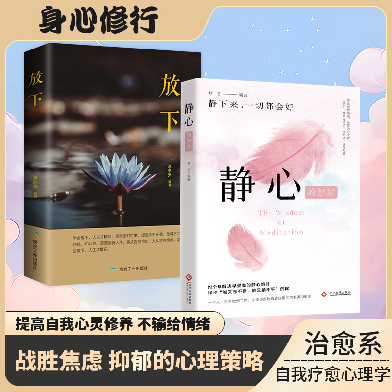 放下书籍 人生哲学通俗读物不抱怨的爱上生命中的青春励志书籍书做心灵鸡汤正能量心态哲学哲理书籍