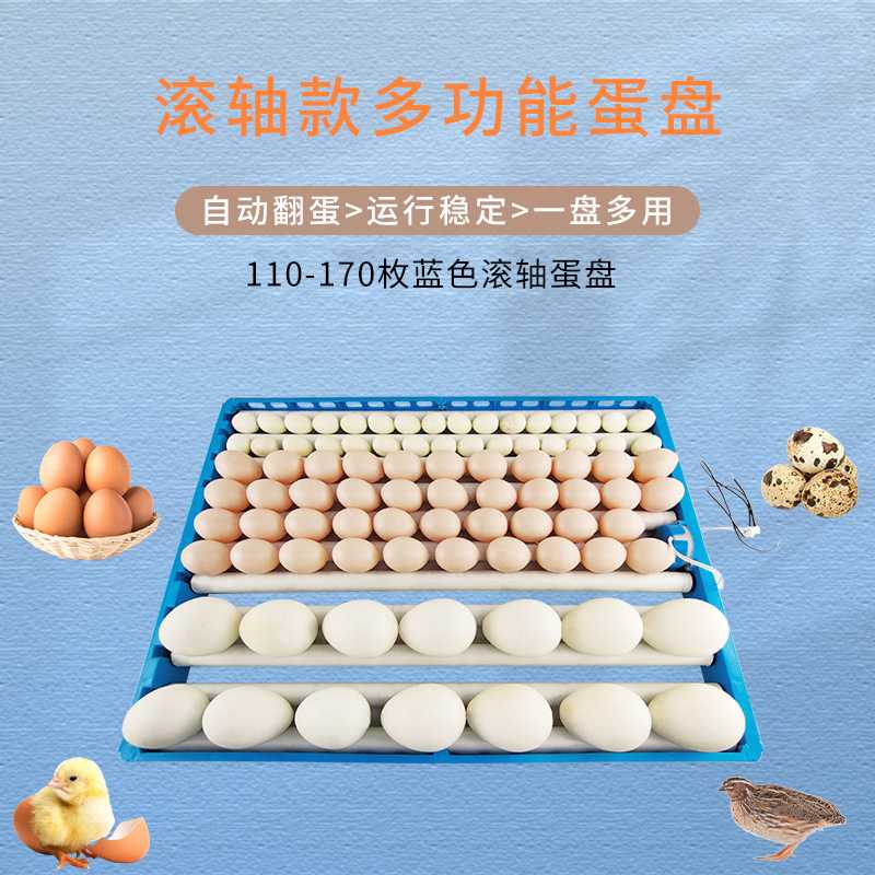 孵化机滚轴蛋盘小型家用孵化器多功能自动翻蛋鸡鸭鹅鸽子鹌鹑蛋托