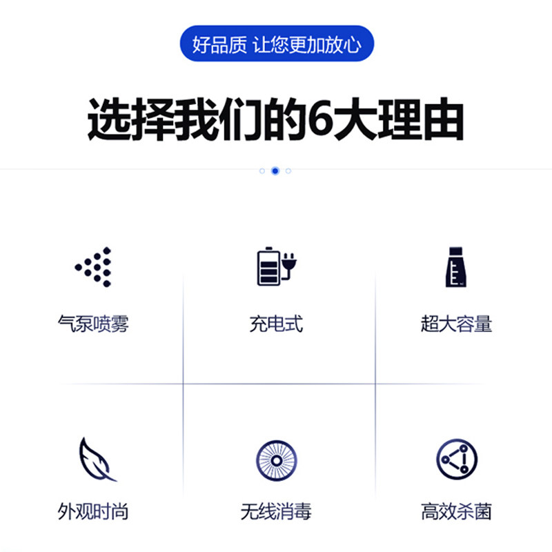 ALCOHOL DISINFECTION GUN SPRAY GUN ATOMIZER SPRAY MACHINE BLUE LIGHT NANO AIR ELECTRIC AUTOMATIC HOME EXPRESS HAND-HELD STERILIZATION