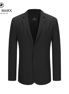 HART MARX男士休闲西装2025年秋简约蜂巢弹力单排扣西服外套男