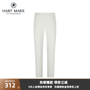 凉感 MARX男士 HART 松紧腰带长裤 休闲经编弹反光印花长裤 夏季