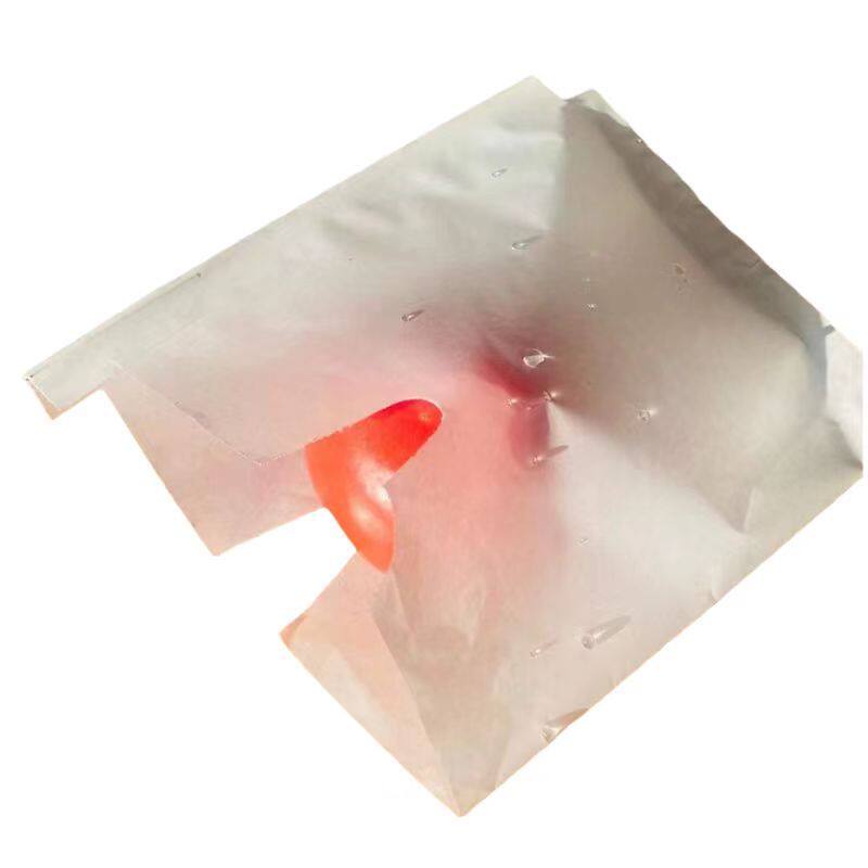 包桃子纸袋单层白色桃袋免脱袋单层白蜡纸水蜜桃套袋防水防虫袋