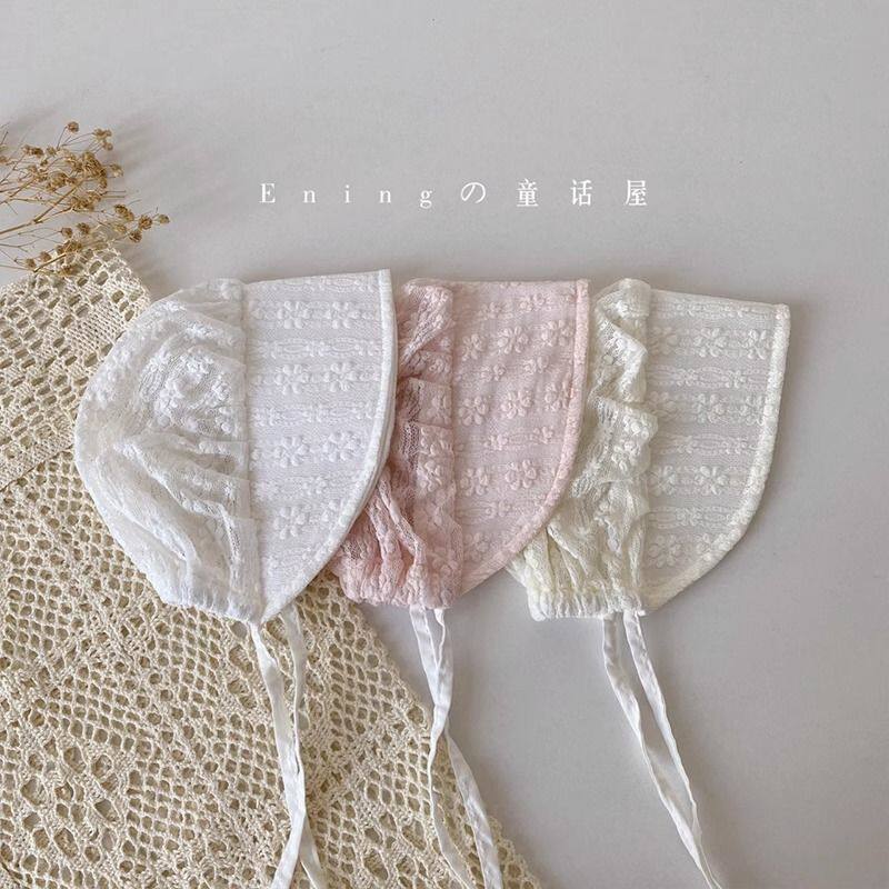 婴儿帽子0到3个月防晒帽