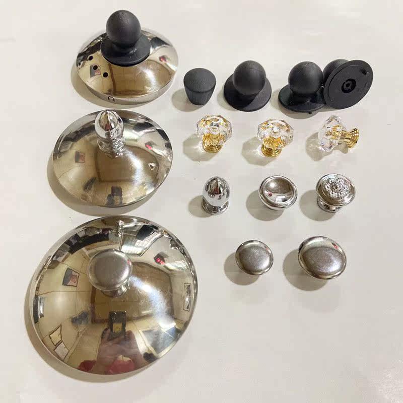 烧水壶盖顶帽口杯不锈钢盖帽小孔珠盖顶帽小壶盖珠钮通用水杯盖把