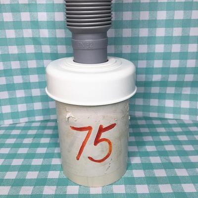 75pvc管配件大全75PVC下水道专用防臭塞密封塞硅胶厨房30 32下水