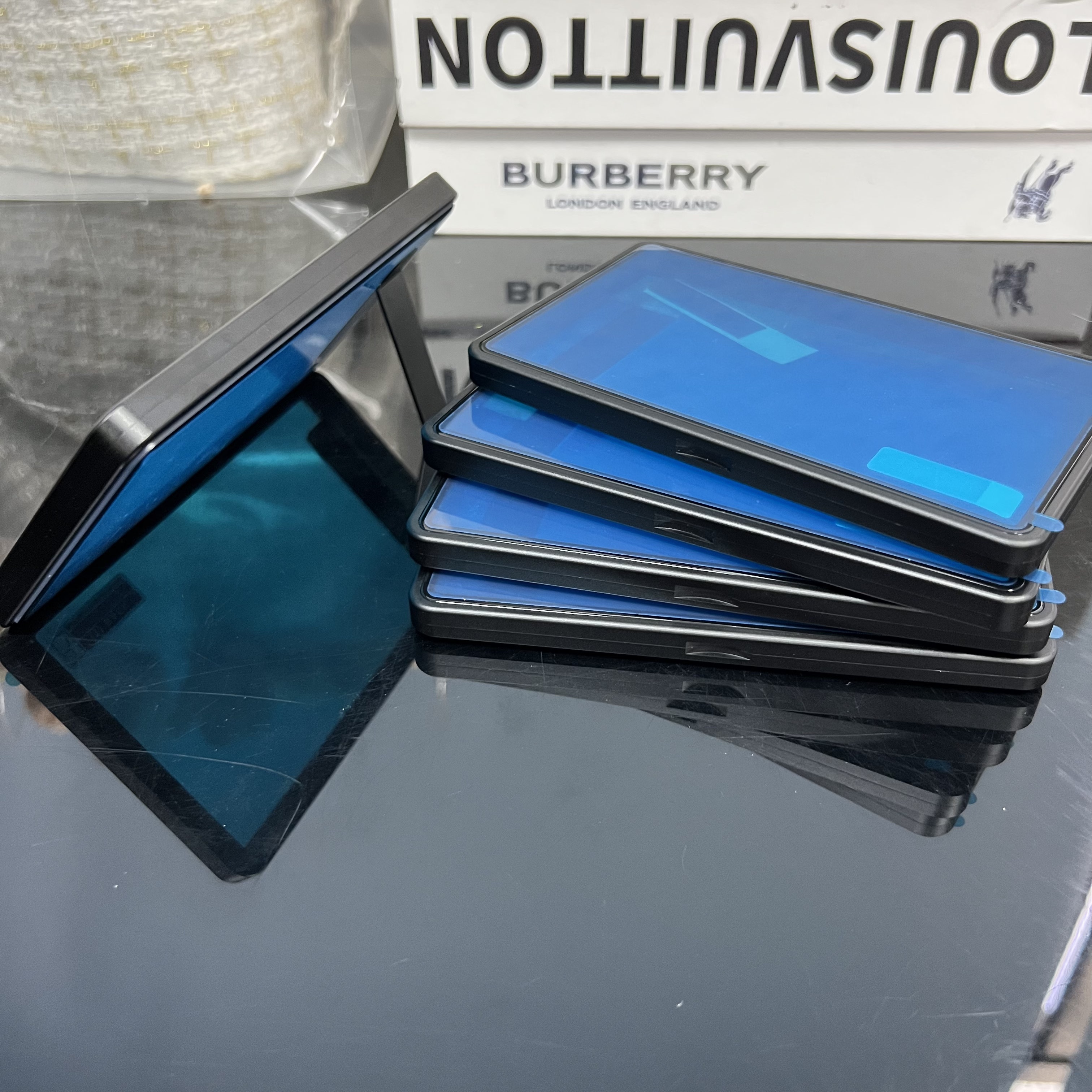 PSA35PT评级卡保护壳带支架款宝可梦球星卡防UV卡套金属卡框