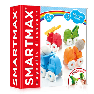 SMARTMAX小小工程车  儿童早教磁力棒 1-5岁 13PCS