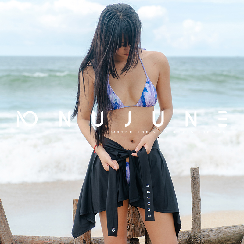 Nu-June一片式短裙防走光