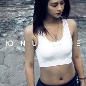 NuJune为您特制 潜水内衣无钢圈聚拢文胸泳衣运动背心游泳打底衣