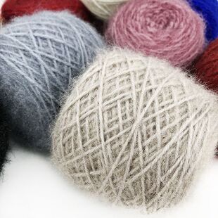 钩帽子的专用线松鼠绒毛线亮丝清仓diy手工编织秋冬男女围巾钩帽