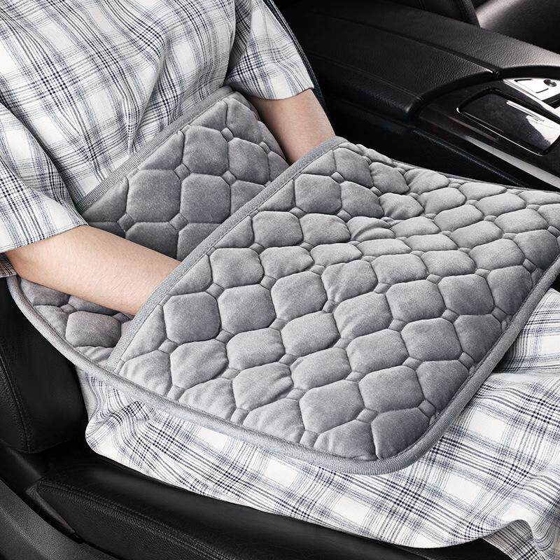 汽车加热坐垫冬季电褥子办公室电热毯暖手暖脚三合一厂家代发