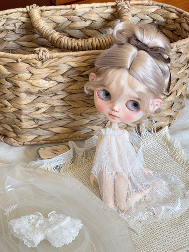 pipichill·纯欲度假风蕾丝裙套装OB24/OB22/azone/Blythe娃衣