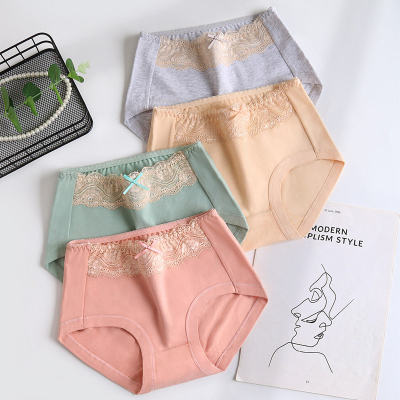 女士内裤纯棉中腰100%全棉裆抗菌2025新款大码亲肤透气三角短裤头,女士内衣/男士内衣/家居服,女三角裤,淘宝优惠券,粉丝福利购,淘宝优惠卷