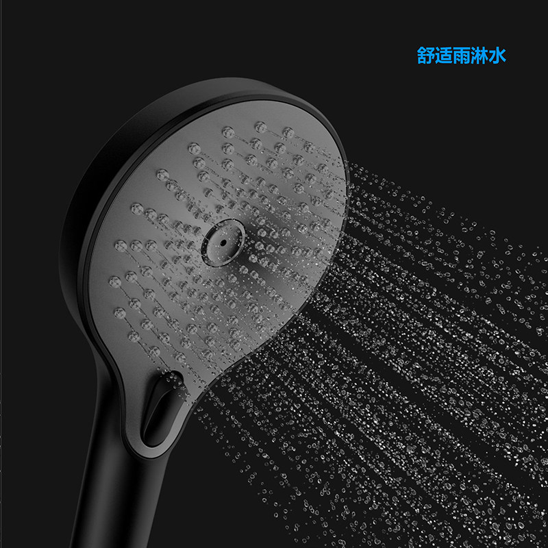 威麦多档硅胶大出水手持花洒头