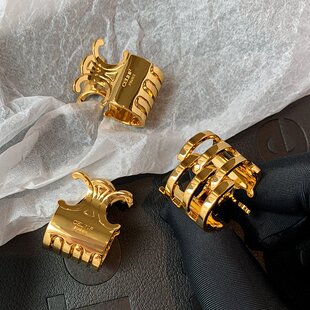 CELI新款凯旋门迷你小抓夹公主头夹子网红潮牌小号发夹刘海边夹女