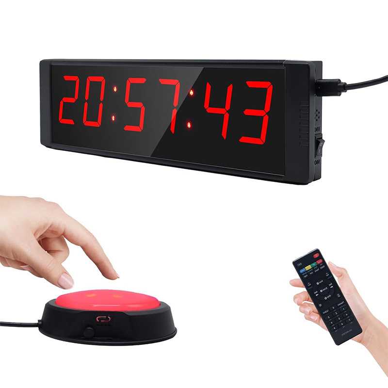 crossfit室内时钟运动定时器多功能间隙训练健身计时器timer