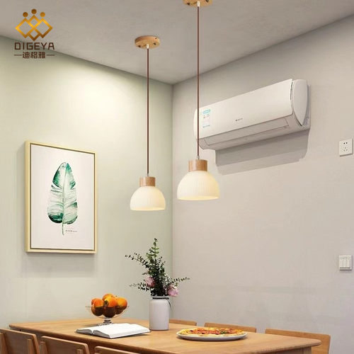 简约实木客厅阳台组合灯日式创意餐厅吊灯卧室床头灯玄关吸顶灯具