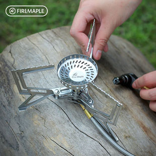 火枫燎原分体式稳压炉头野外露营防风高山徒步户外高海拔燃气炉具