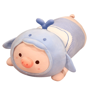 毛绒玩具猪猪抱枕长条枕公仔玩偶女生床上抱着睡觉夹腿布娃娃超软