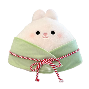 端午节粽子抱枕兔子熊猫咪玩偶公仔毛绒玩具公司活动礼品定制娃娃