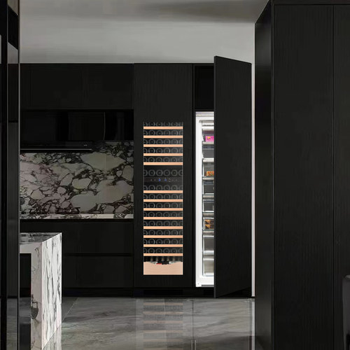一级能效格伦德红酒柜全嵌外挂门
