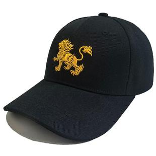 定做帽子刺绣国潮中国风舞狮子户外休闲遮阳出游逛街钓鱼鸭舌帽