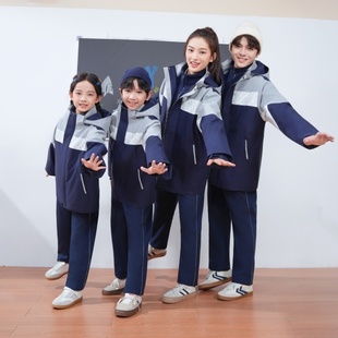 江西吉安市万安县统一校服小学生初中高中夏季春秋季运动装新款