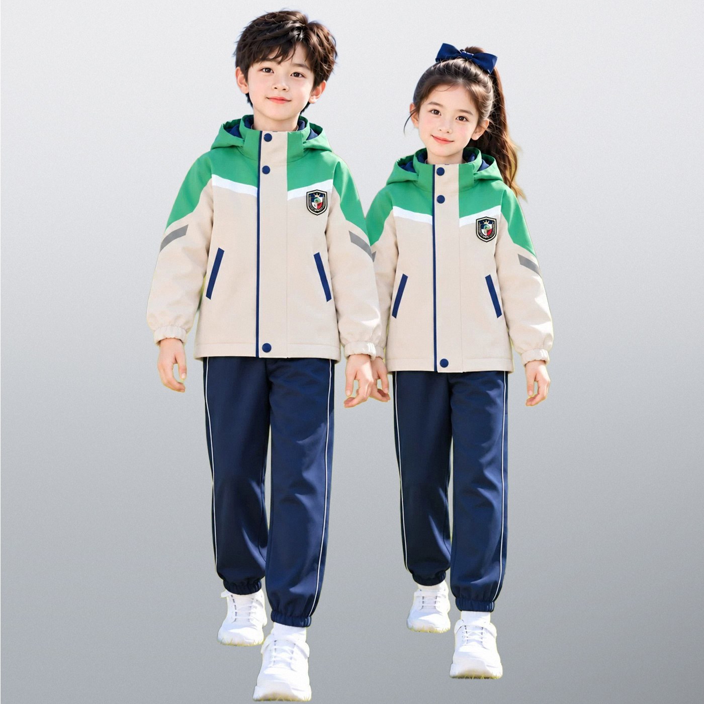 小学生春夏秋冬校服班服
