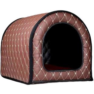 狗笼子保温罩防冻狗窝封闭式全包围冬天狗窝遮阳猫窝幼猫小鹿犬狗