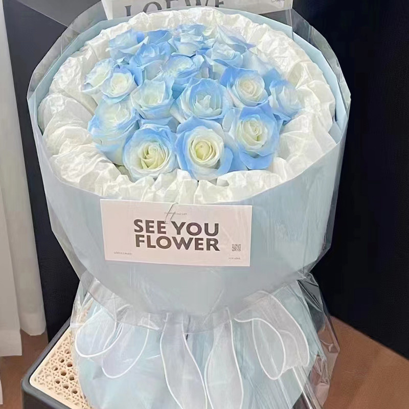 济南鲜花店同城速递 绣球康乃馨百合花束毕业情人节表白 生日玫瑰