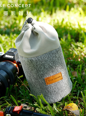 KFCONCEPT卓尔单反相机包内胆包镜头袋筒户外便携复古微单收纳袋防水保护套适用于佳能尼康索尼富士