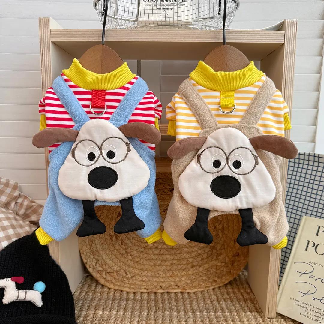 原创秋冬装狗狗四脚衣服宠物加厚